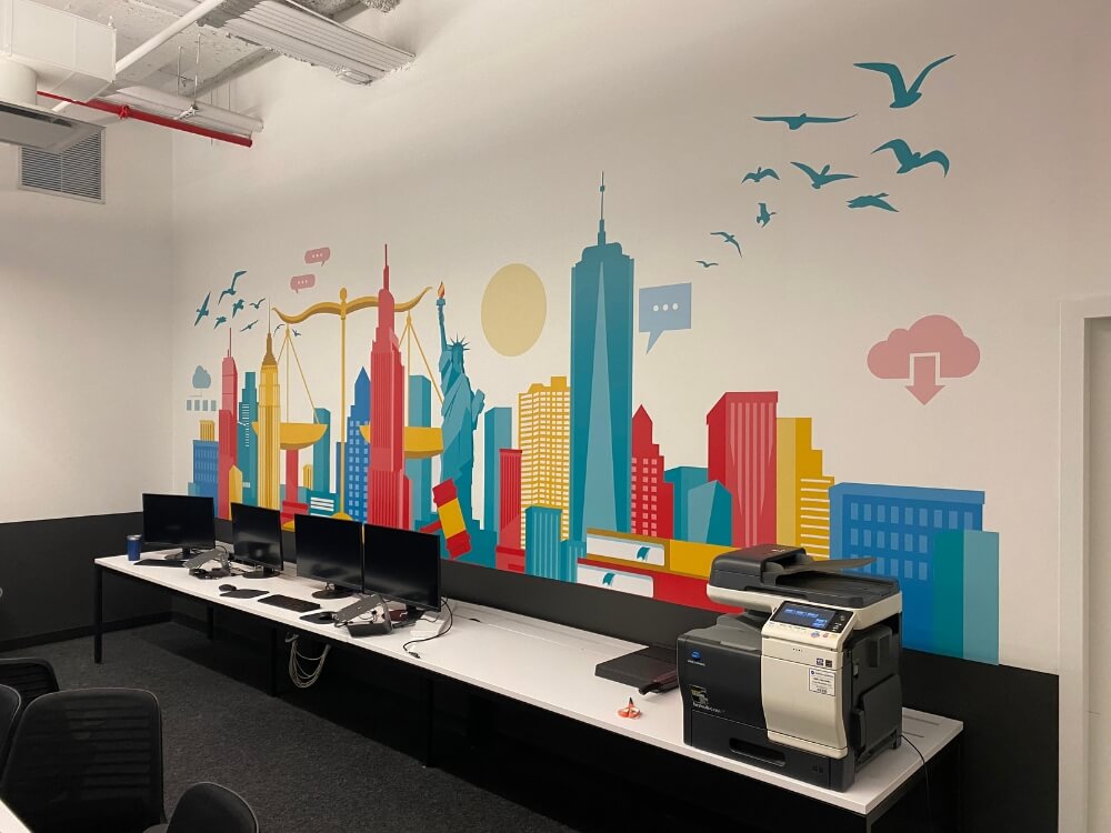 wall wraps for education